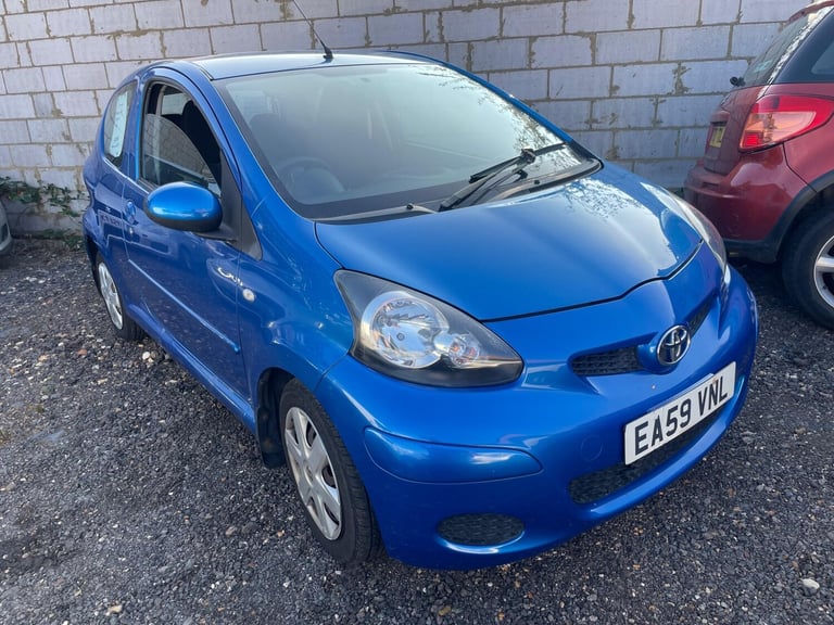 2009 Toyota AYGO 1.0 VVT-i Blue 3dr HATCHBACK PETROL Manual