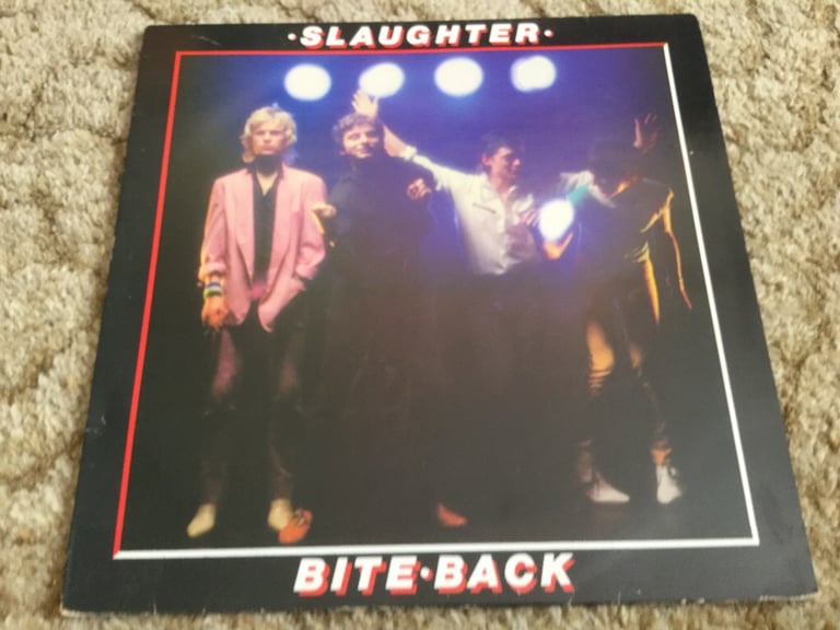 SLAUGHTER & THE DOGS - BITE BACK LP 70S PUNK
