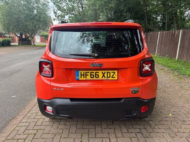 2016 Jeep Renegade 2.0 MultiJetII Longitude SUV 5dr Diesel Manual 4WD Euro 6 (s/s) (140 ps) ESTAT...