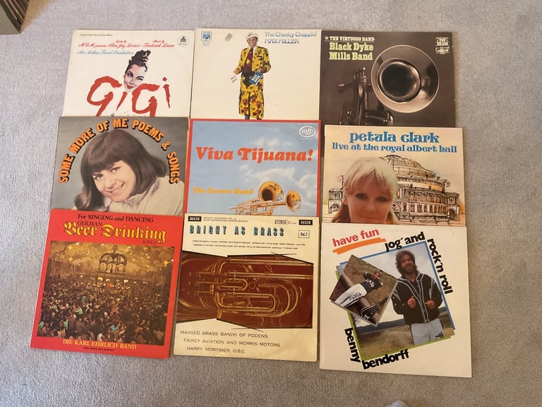 0ver 100 Vintage Vinyl Albums Mixed Artists Mixed Genres