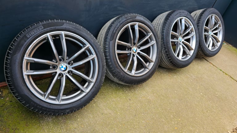 Genuine BMW 662M 18" MSport Alloy Wheels 5 6 series g30 g31