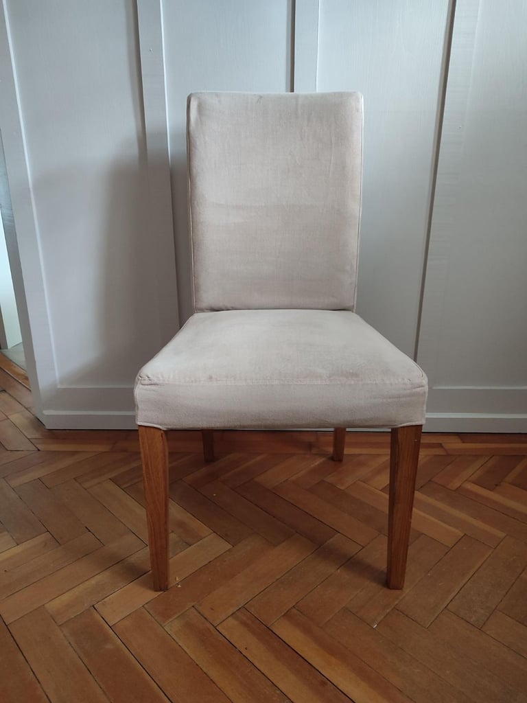 image for High Back Dining Chairs x 8