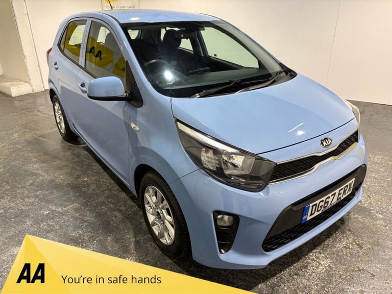 image for 2017 67 KIA PICANTO 1.0 2 HATCHBACK 5DR PETROL MANUAL EURO 6 (66 BHP) AIR CONDIT