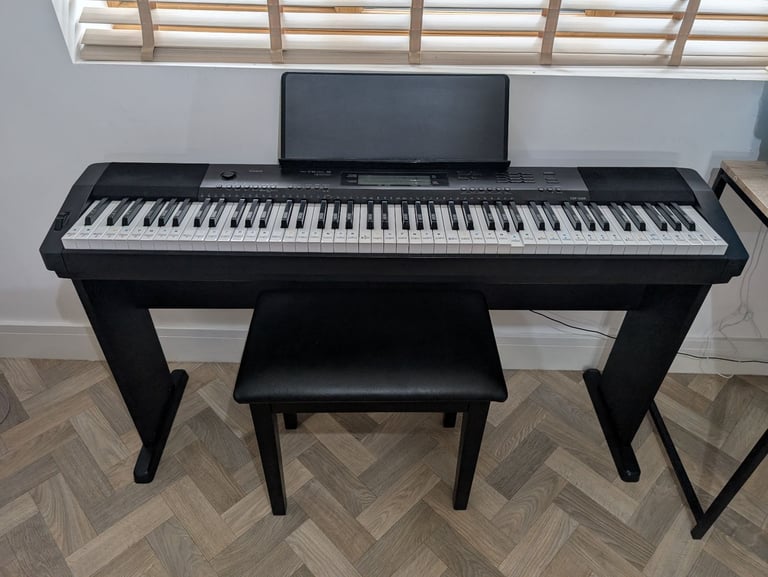 Casio Electric Piano / Keyboard with stool and accessories 