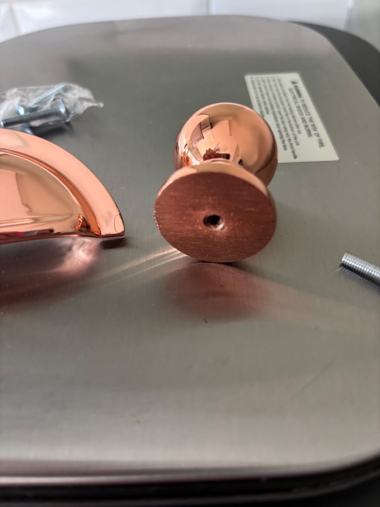 New kitchen handles 