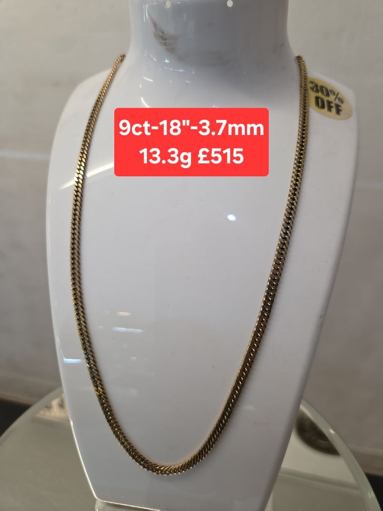 🔥 9ct gold chain 