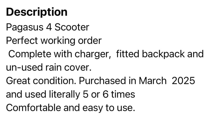 image for Mobility scooter