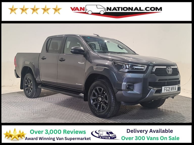 TOYOTA HI-LUX 2.8 D-4D INVINCIBLE X DOUBLE CAB  AUTO 4WD 204 BHP PICK UP