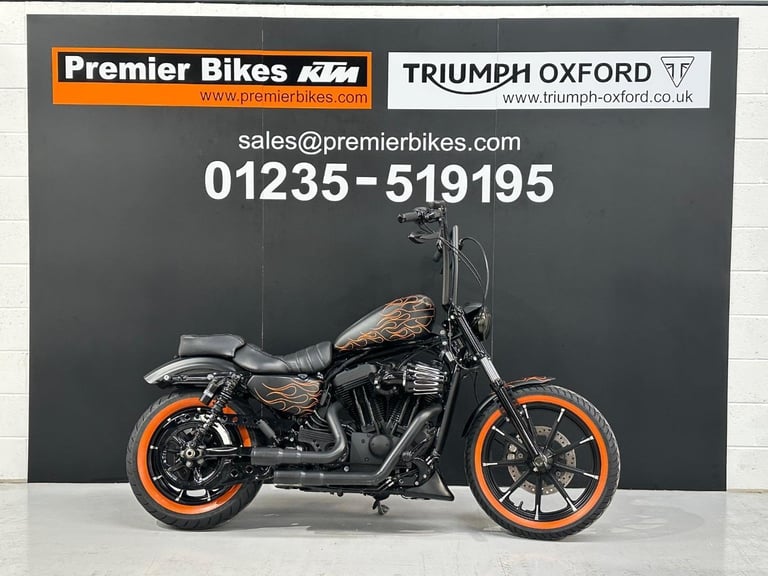 image for GORGEOUS LOW MILEAGE 2017/67 HARLEY-DAVIDSON SPORTSTER XL883N IRON MOTORCYCLE 
