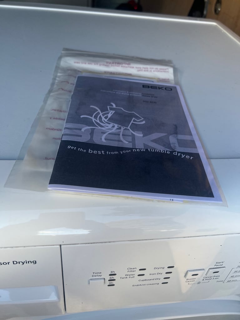 BEKO condenser tumble dryer 8kg ‘delivery available’ LIKE NEW