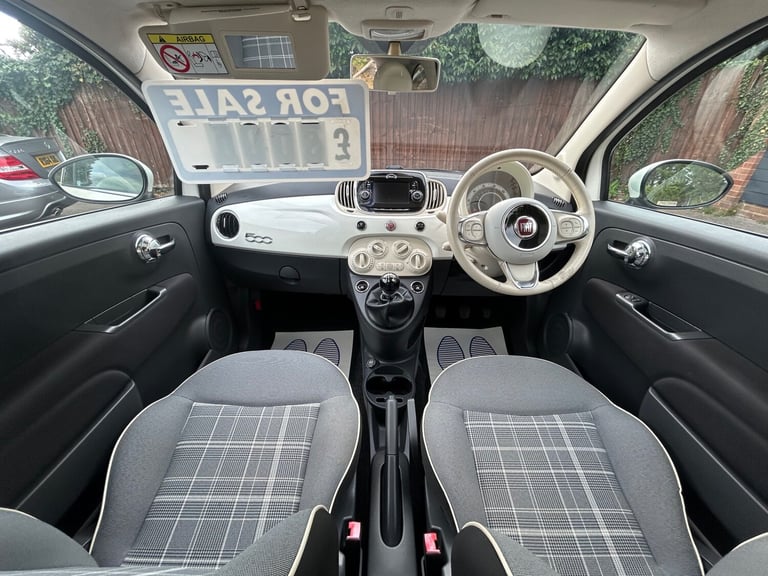 Fiat 500 Lounge 1.2 3dr 2017 (67) Petrol - Hatchback - Manual