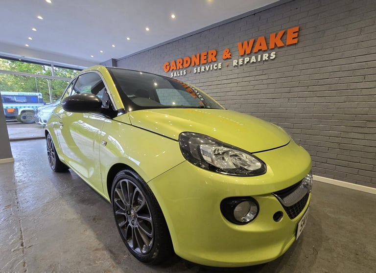 2014 Vauxhall ADAM 1.2i Glam 3dr HATCHBACK Petrol Manual