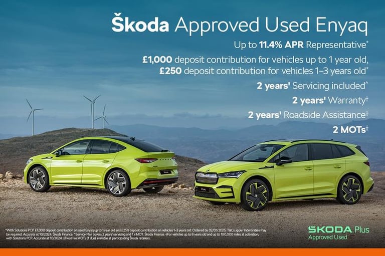 image for 2024 Skoda Enyaq 210kW 85 82kWh 5dr Auto Automatic SUV Electric Automatic