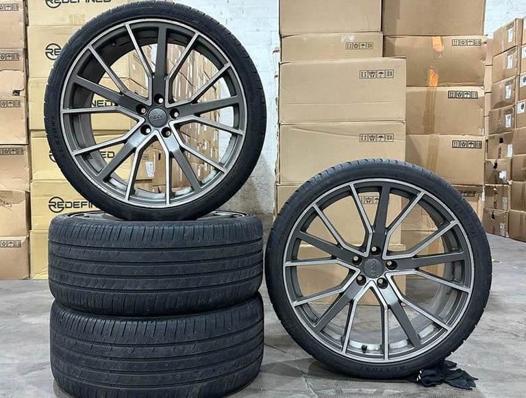 21" RS6D Style Alloy Wheels & Tyres Suitable for Audi A7