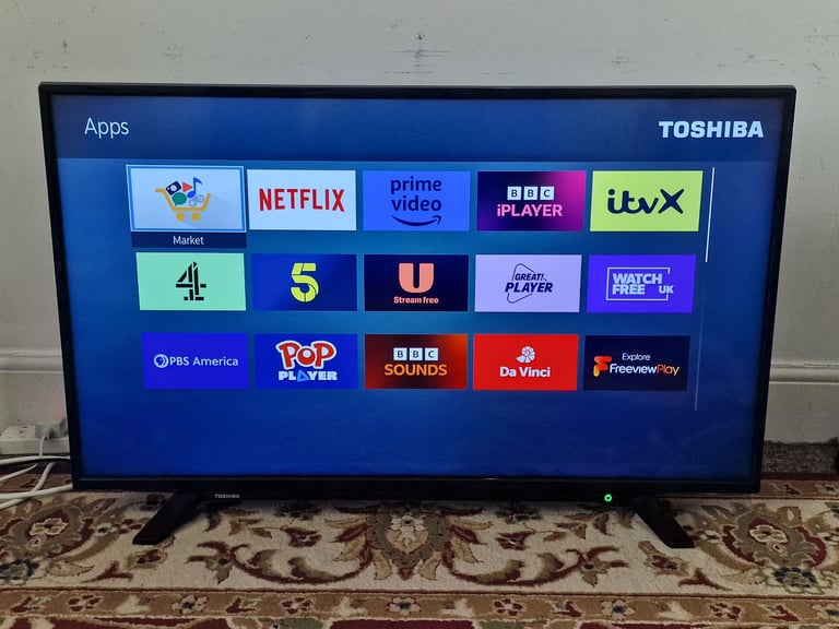 Toshiba Smart TV HDR 4K Ultra HD Led 43 inches for sale 