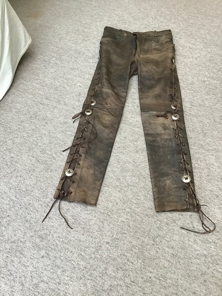 image for LEATHER PANTS 
