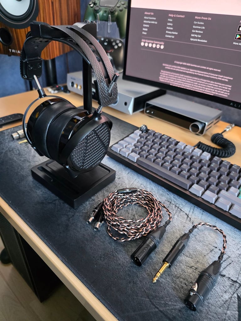 Audeze LCD-5 reference grade audiophile planar magnetic headphones