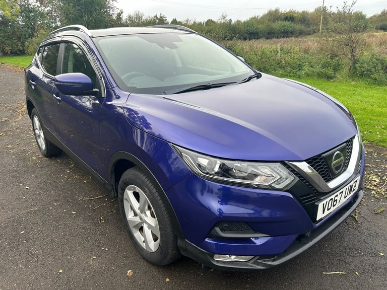 2017 Nissan Qashqai 1.5 dCi Acenta 5dr FSH Mot Aug 2026 6mth RAC warranty 1yr RAC breakdown cover
