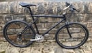 Vintage Matt Black GT Karakoram Hardtail Bike MTB, 21 speed in great condition.