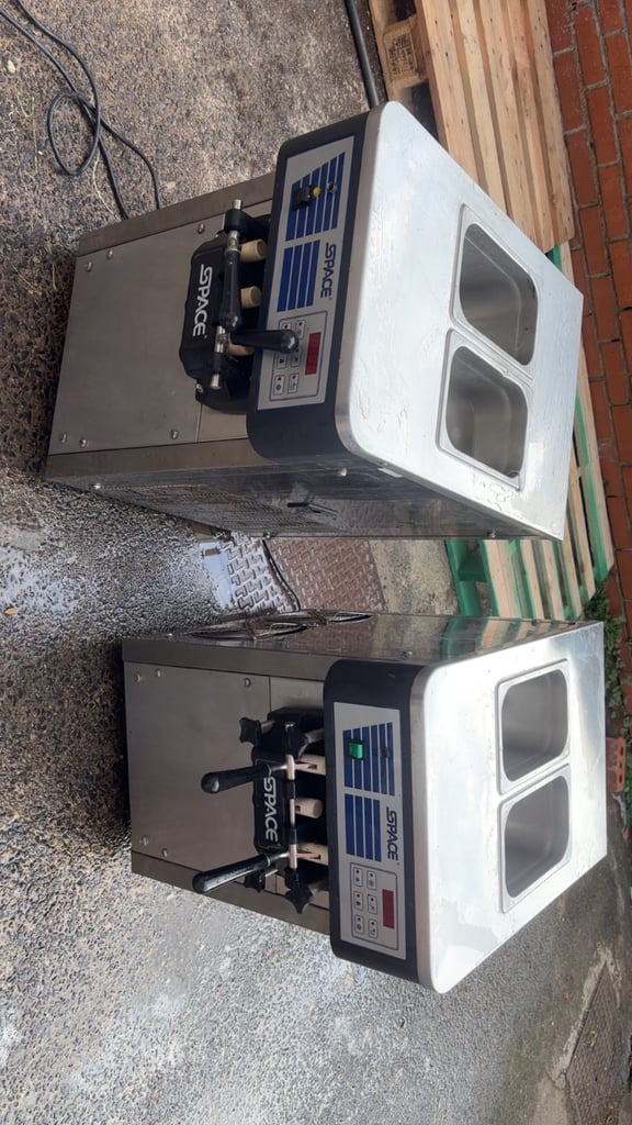 image for 2 x Space IceCream machines and 1 x Cold display