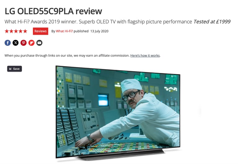 image for LG OLED55C9PLA