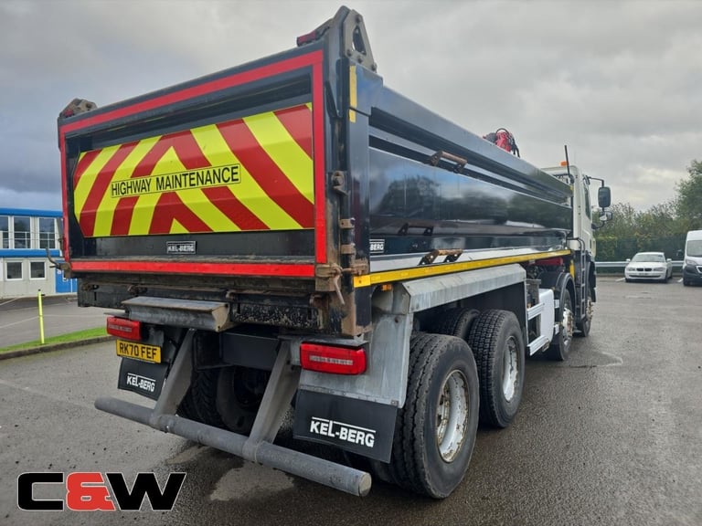 2020 (70) DAF FAD CF450 8x4 Tipper Grab - 160000Kms