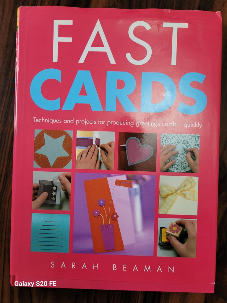 image for Fast Cards by Sarah Beaman (Collins & Brown) – Quick & Easy Greeting Card Making Book 