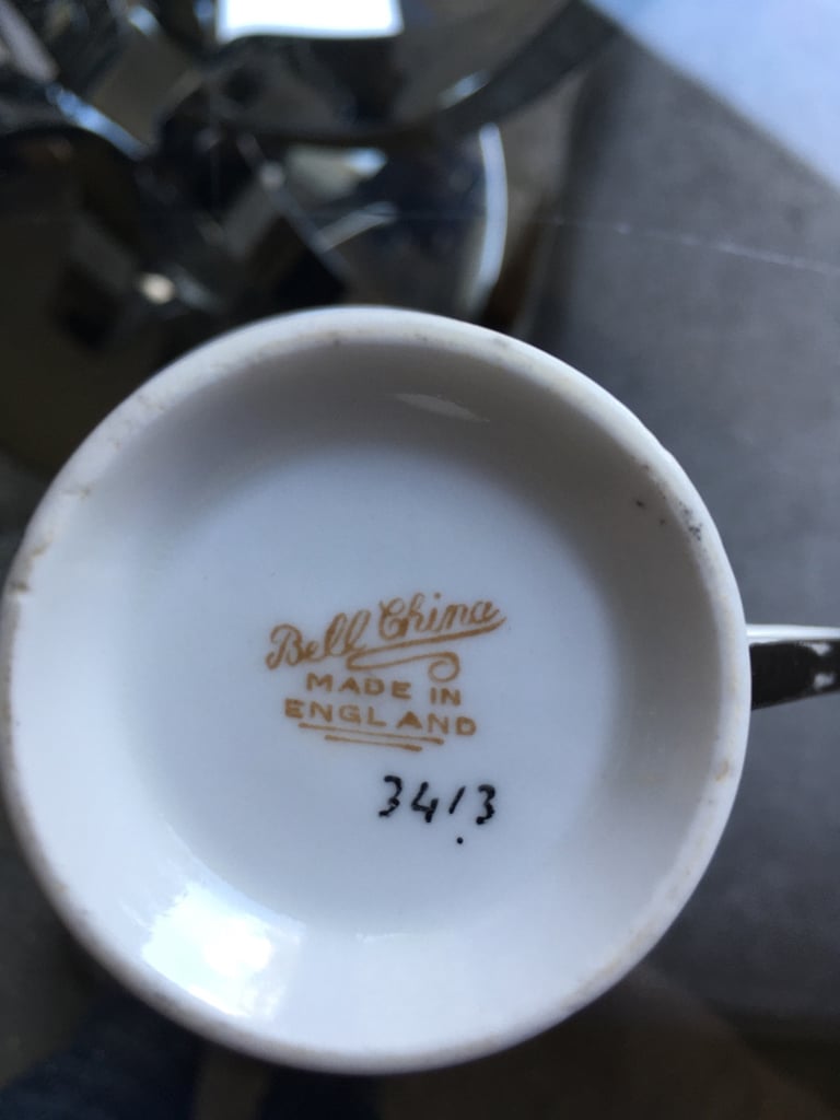 Art Deco china tea set