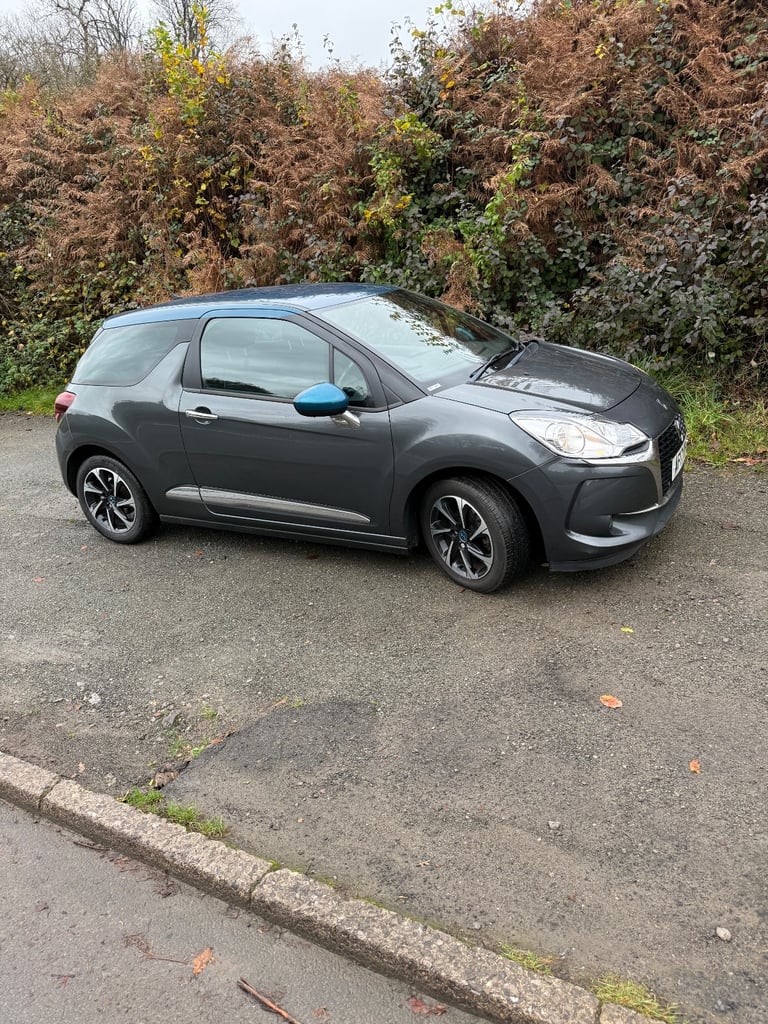 2017 DS 3 PureTech 1.2 Elegance Grey 47300 miles 