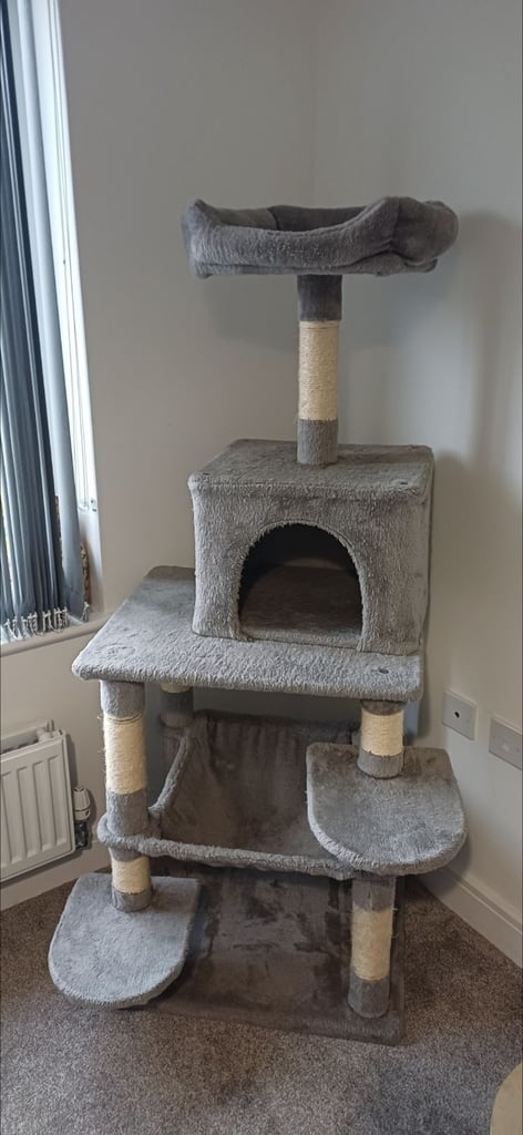 Cat Tower for scratching and sleeping