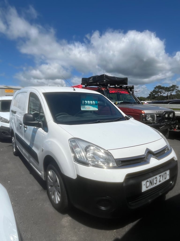 2013 Citroen Berlingo 1.6 HDi 725kg Crew Van X 90ps PANEL VAN Diesel Manual