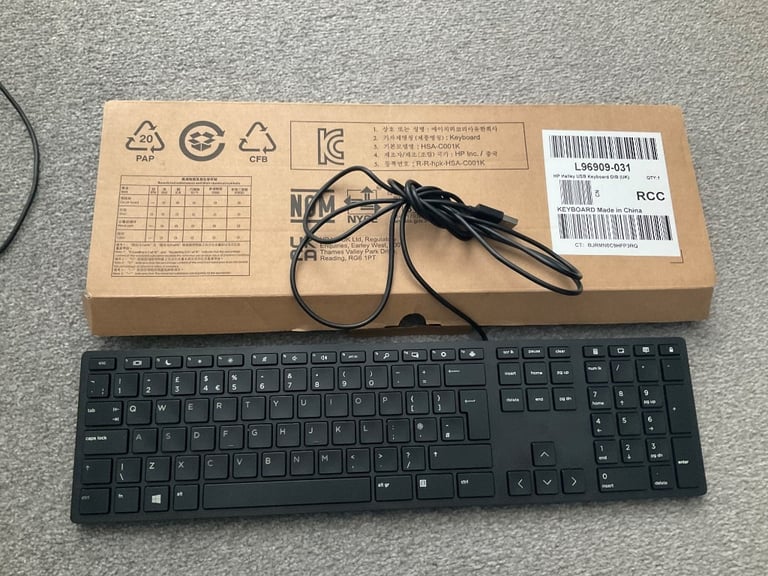 image for HP USB Keyboard