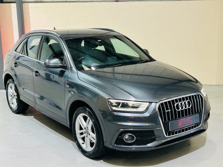 2014 64 AUDI Q3 2.0 TDI S LINE SUV 5DR DIESEL MANUAL QUATTRO EURO 5 (S/S) (140 P