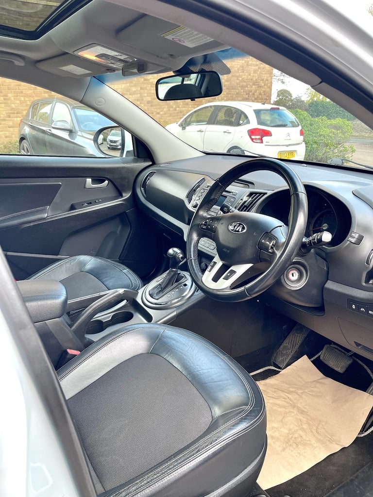 AUTOMATIC! 2013 KIA SPORTAGE KX-2 2.0 CRDI AUTO DIESEL 4X4 SUV WHITE