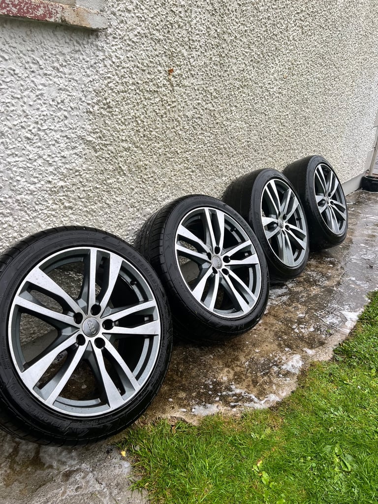 19” Audi a6 s-line alloys 