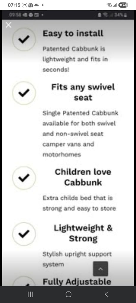 Cab Bunk Bed (single) 