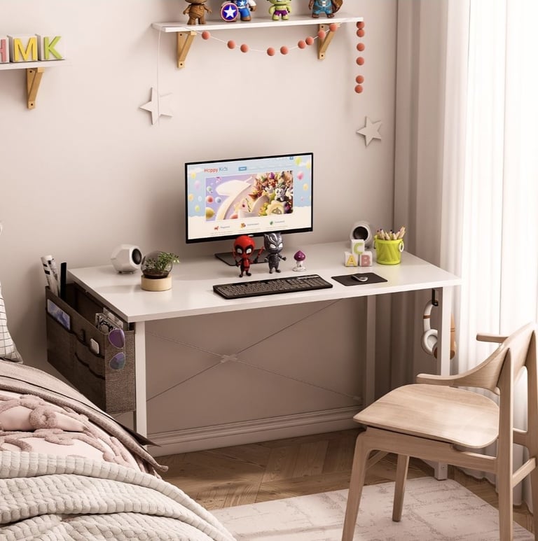 120cm desk white brand new boxed 