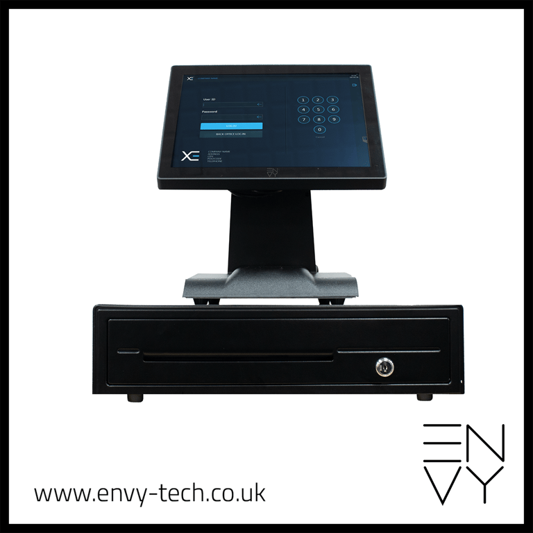 Full Touchscreen EPOS System for Takeaway POS Cash Register Till Delivery Fast Food Pizza Curry Shop