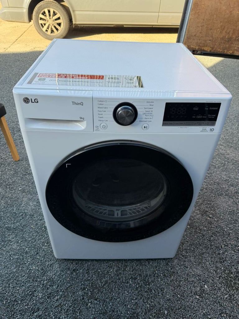 9kg heatpump dryer for £125
