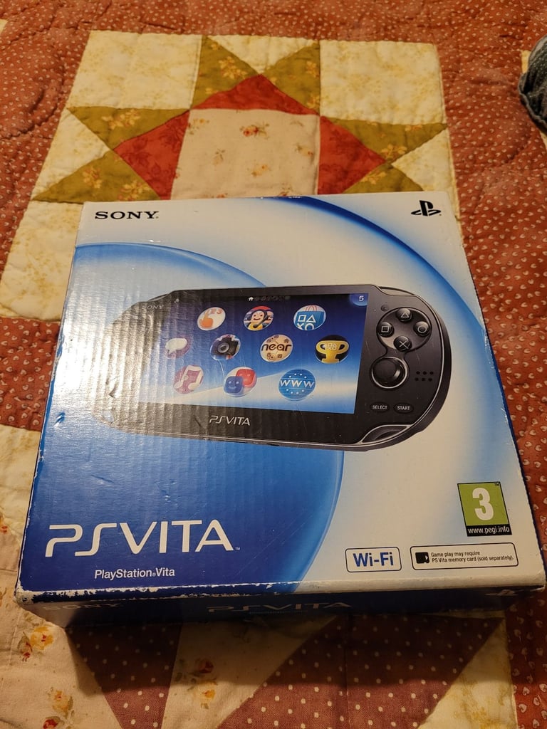 Sony playstation vita boxed plus games