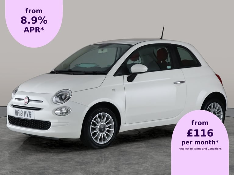 image for 2018 Fiat 500 1.2 Pop Star 3dr HATCHBACK PETROL Manual