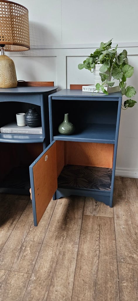 His & Hers Boho Bedside tables 