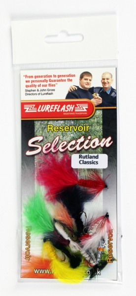 lureflash fishing flies x 40 flies mixed types 