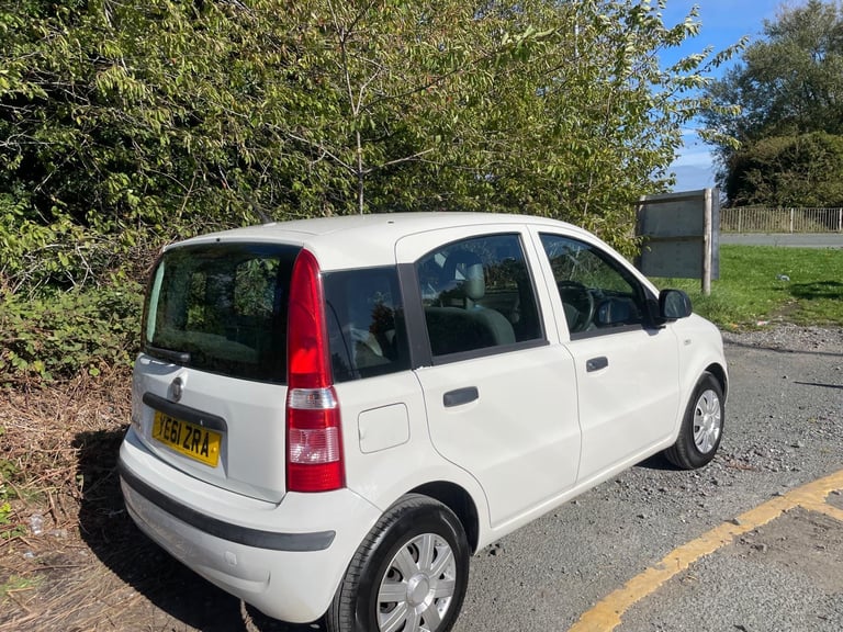 FIAT PANDA 1.2 ACTIVE 61 REG WHITE 5 DOOR MOT MARCH 7TH 2026 TAX £35 LOW INSURANCE 50+MPG