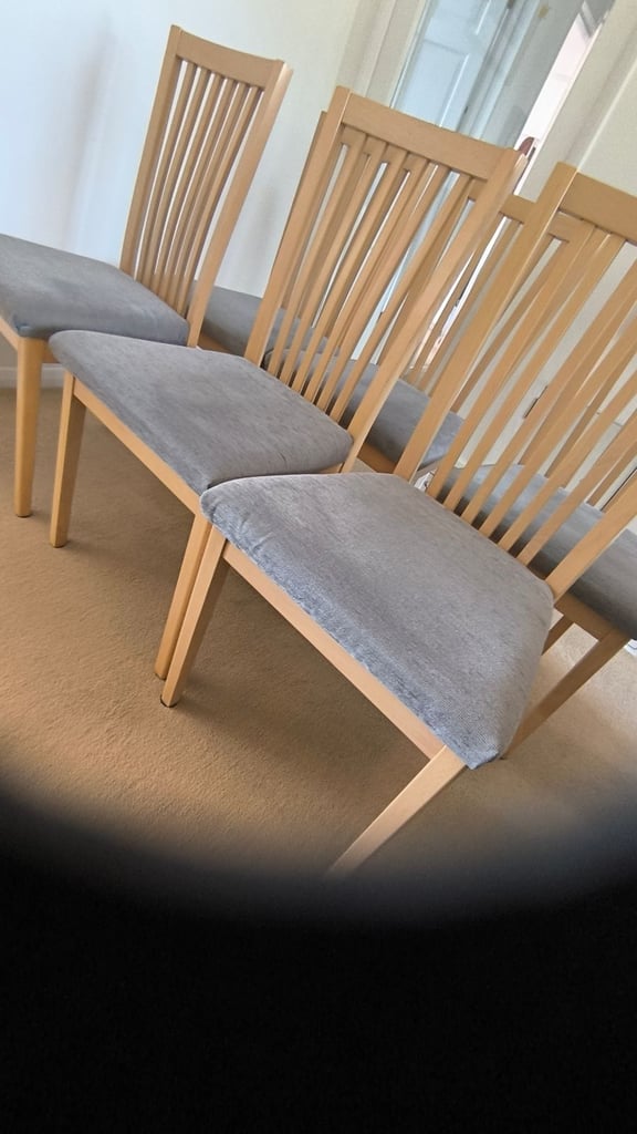 image for Dining chairs x 6