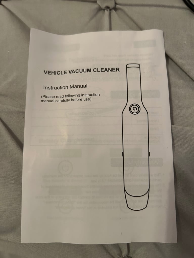 Cordless Car Vacuum Cleaner