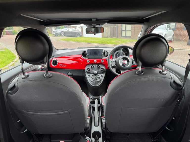 2022 Fiat 500 1.0 Mild Hybrid Red 3dr HATCHBACK Petrol Manual