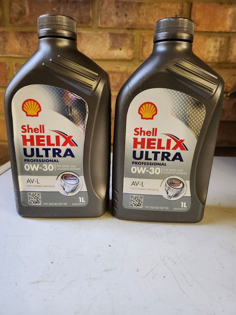 image for Two x one litre of motor oil
