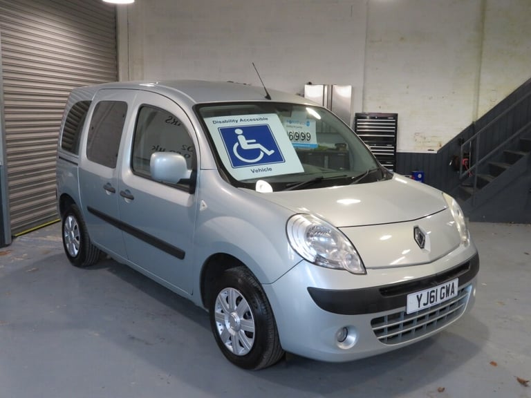 2011 Renault Kangoo AUTOMATIC WHEELCHAIR CAR DISABLED ACCESS VEHICLE MOBILITY MPV Petrol Automatic