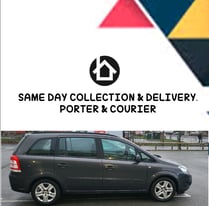 Pick up, drop off, delivery, courier, porter service same day